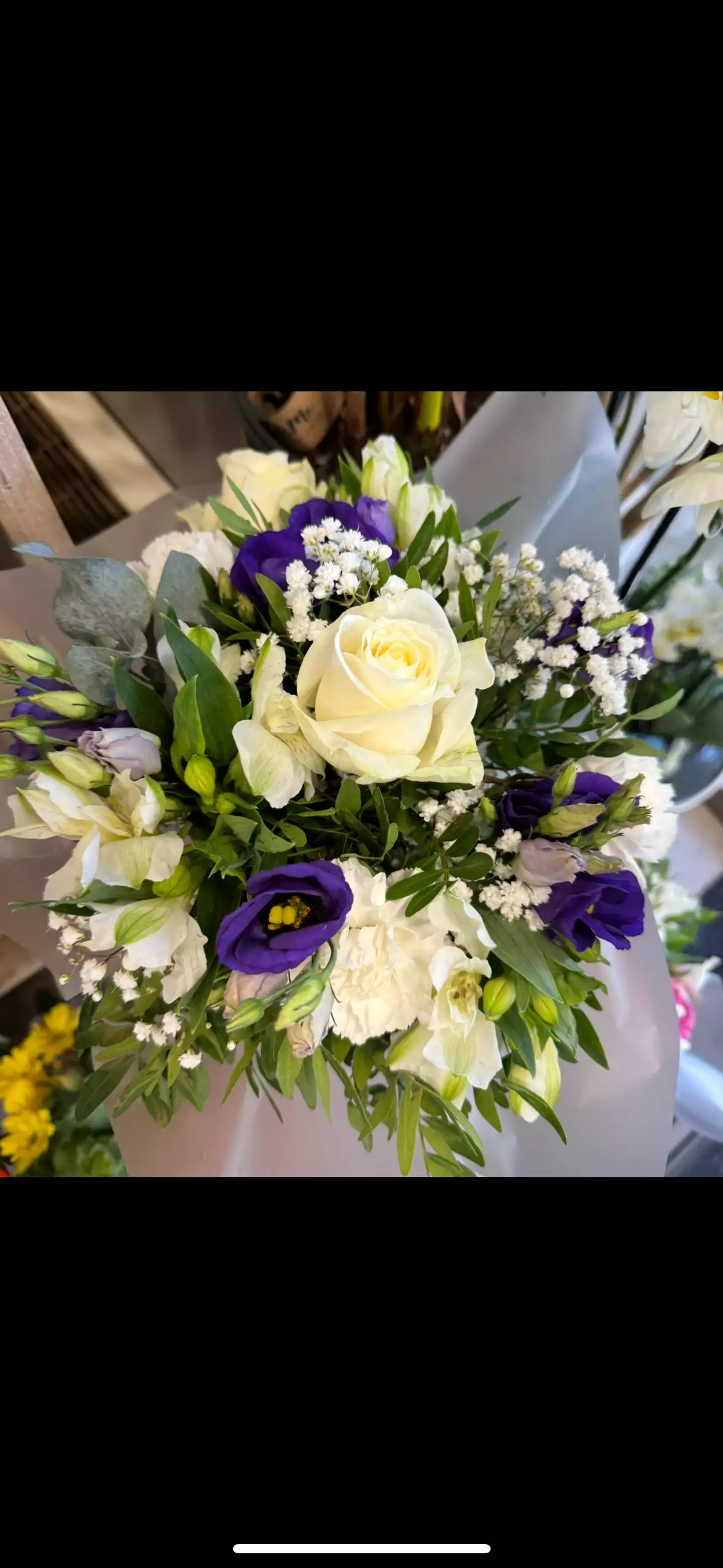 Bouquet, bulle d’eau