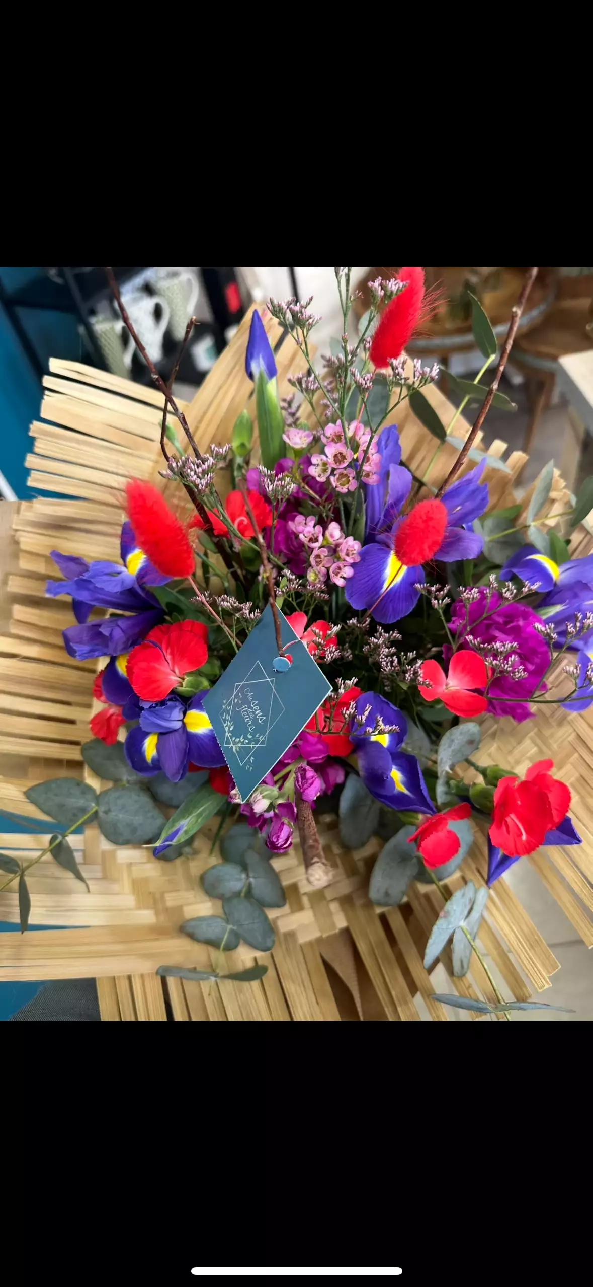 Le bouquet chatoyant